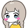 Стикер 33 Cute Girls