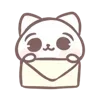 Стикер 20 Китик  ૮ა