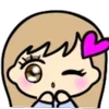 Стикер 4 Cute Lady