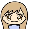 Стикер 2 Cute Lady