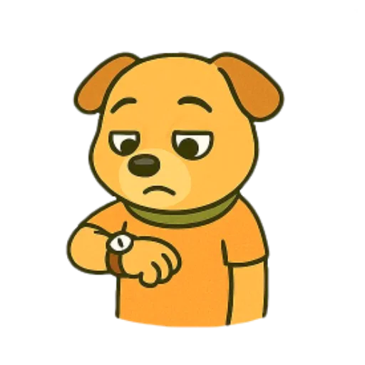 ⌛ Стикер «Cute Milka» для Telegram