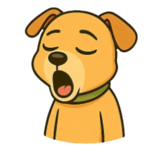 🥱 Стикер «Cute Milka» для Telegram