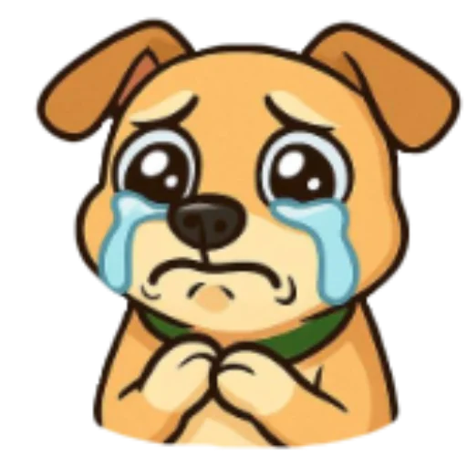 😢 Стикер «Cute Milka» для Telegram