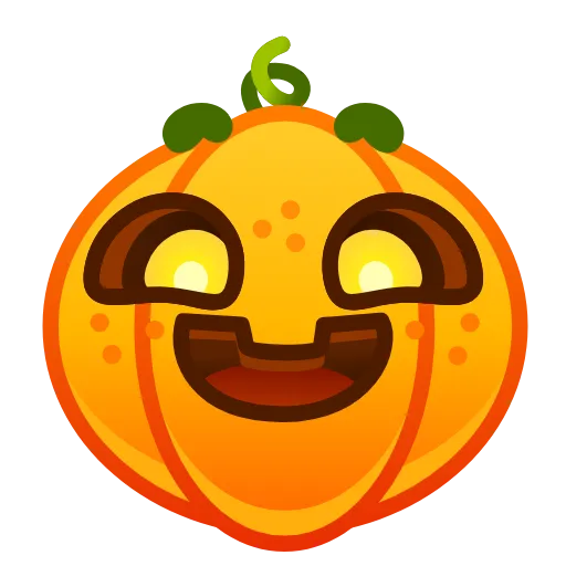 Обложка набора Cute Pumpkin Emoji
