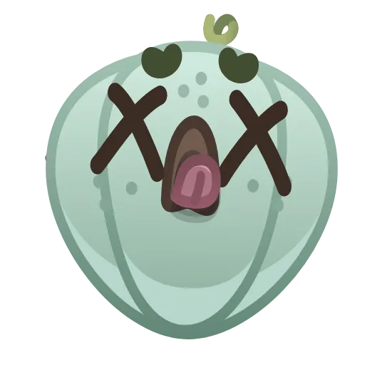 Стикер 21 Cute Pumpkin Emoji