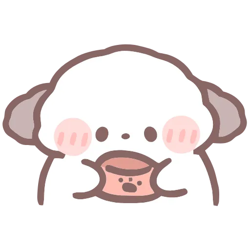 🐶 Эмодзи «Cute Dog -» для Telegram