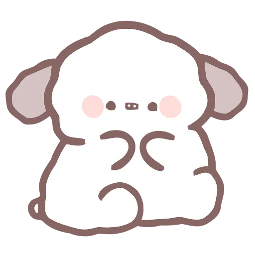 🐶 Эмодзи «Cute Dog -» для Telegram