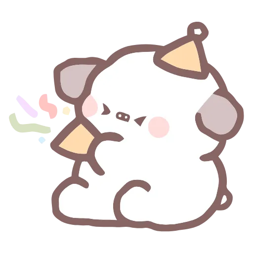 🐶 Эмодзи «Cute Dog -» для Telegram