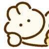 Стикер 32 🥛 Cute Rabbit Emotion