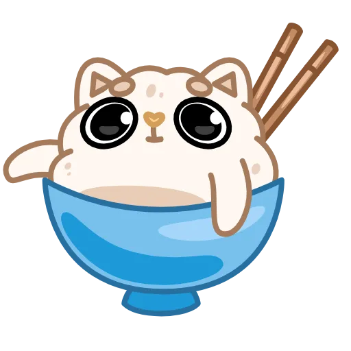 Стикер 16 Cute Rice