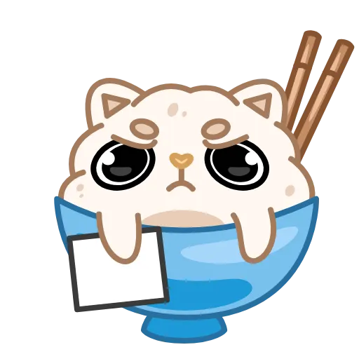 Стикер 12 Cute Rice