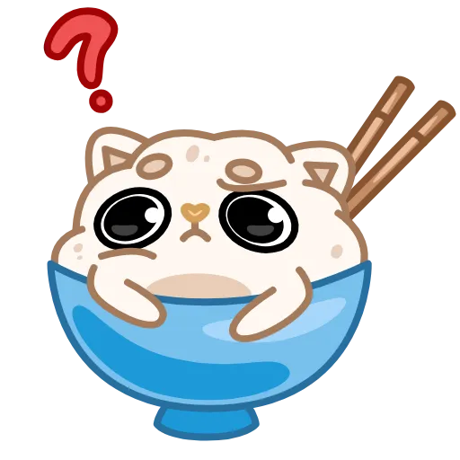 Стикер 9 Cute Rice