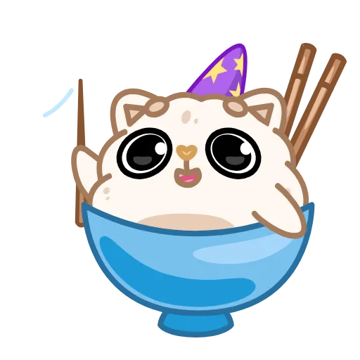 Стикер 13 Cute Rice