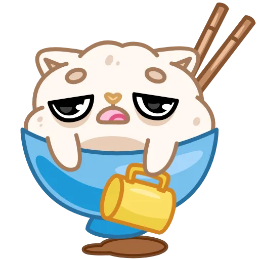 Стикер 8 Cute Rice