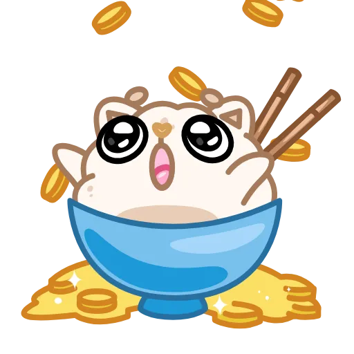 Стикер 17 Cute Rice
