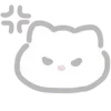 Стикер 14 💗 white cat - белый котик