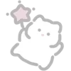 Стикер 32 💗 white cat - белый котик
