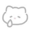 Стикер 15 💗 white cat - белый котик