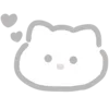 Стикер 5 💗 white cat - белый котик