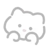 Стикер 20 💗 white cat - белый котик