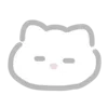 Стикер 4 💗 white cat - белый котик