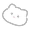 Стикер 16 💗 white cat - белый котик