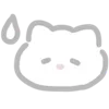 Стикер 3 💗 white cat - белый котик
