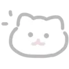 Стикер 11 💗 white cat - белый котик