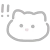 Стикер 9 💗 white cat - белый котик