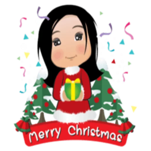 Стикер 49 Cute Christmas