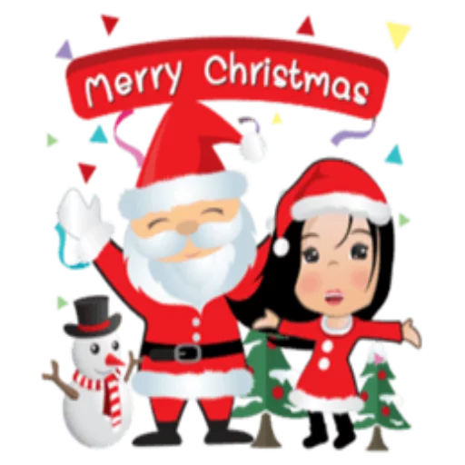 Стикер 51 Cute Christmas