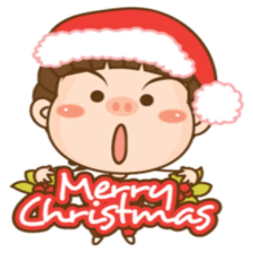 Стикер 4 Cute Christmas