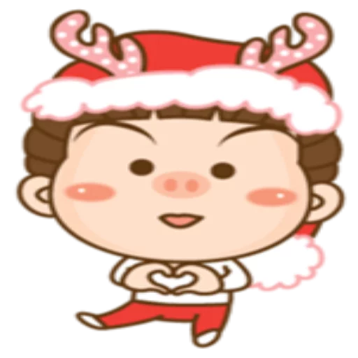 Стикер 6 Cute Christmas