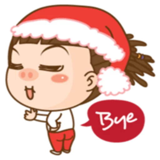 Стикер 10 Cute Christmas