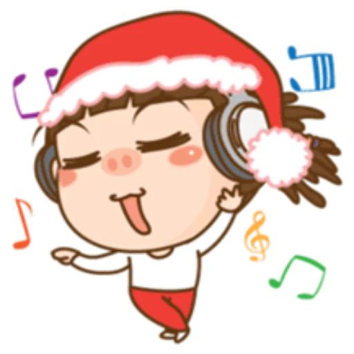 Стикер 15 Cute Christmas