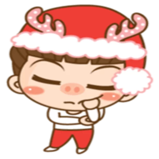 Стикер 17 Cute Christmas