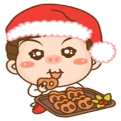Стикер 18 Cute Christmas