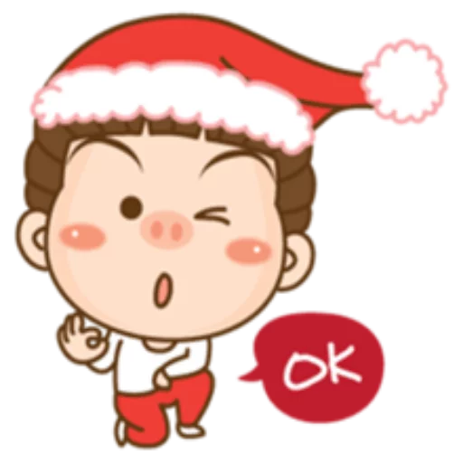 Стикер 20 Cute Christmas