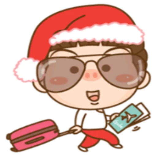 Стикер 21 Cute Christmas