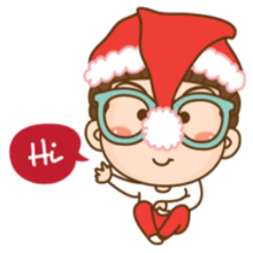 Стикер 23 Cute Christmas