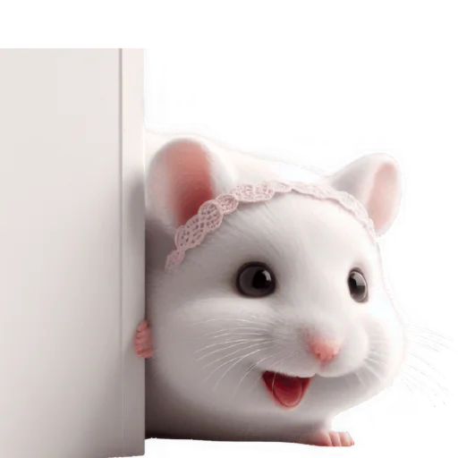 🐭 Стикер «Милая крыска» для Telegram