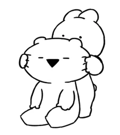 ☺️ Стикер «ㅤㅤㅤㅤㅤㅤ» для Telegram