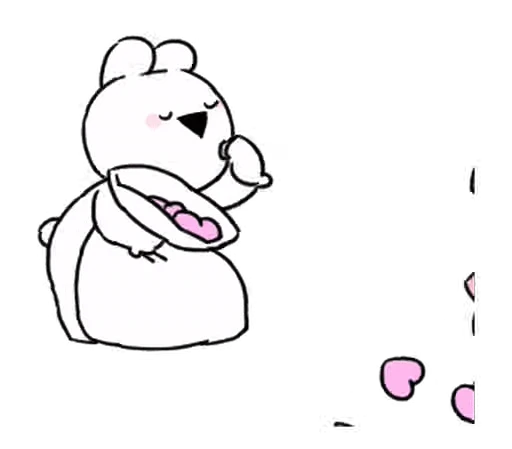 💜 Стикер «ㅤㅤㅤㅤㅤㅤ» для Telegram