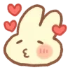 Стикер 25 Cute Bunnie  