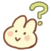 Стикер 30 Cute Bunnie  