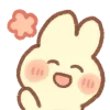 Стикер 15 Cute Bunnie  