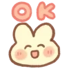 Стикер 27 Cute Bunnie  