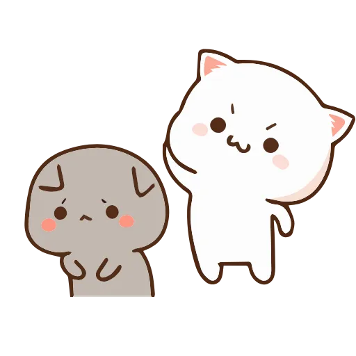 Стикер 50 Cutie Cat