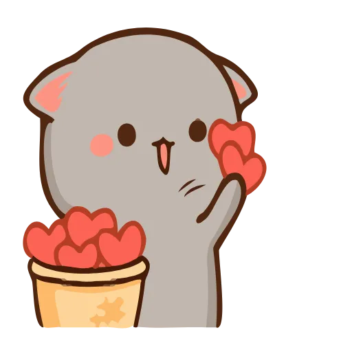 Стикер 19 Cutie Cat