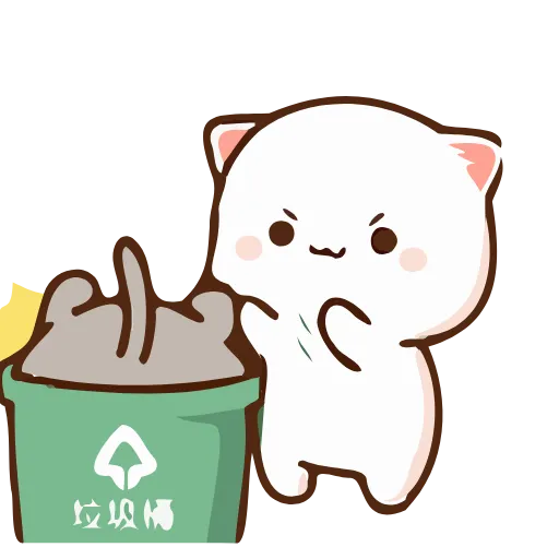 Стикер 14 Cutie Cat